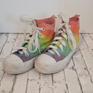 CUSTOM Gently Used Wonder Nation Colorful Gradient Sneakers